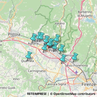 Mappa Via Antonio Vivaldi, 59100 Prato PO, Italia (4.32385)
