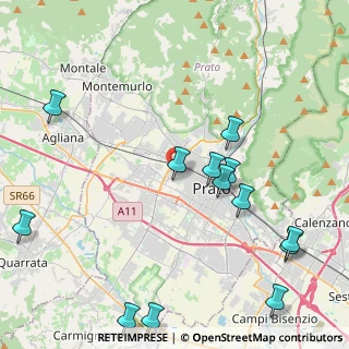 Mappa Via Antonio Vivaldi, 59100 Prato PO, Italia (5.34923)