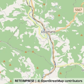 Mappa Dicomano