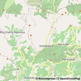 Mappa Isolabona