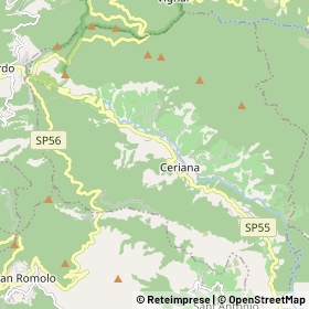 Mappa Ceriana