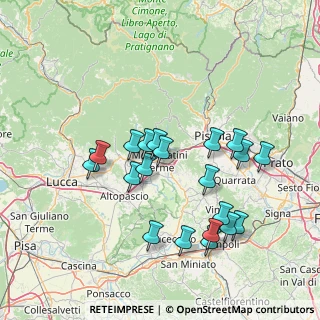 Mappa 51016 Montecatini Terme PT, Italia (14.882)