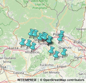 Mappa 51016 Montecatini Terme PT, Italia (9.32875)