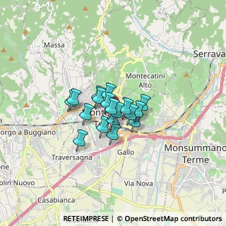 Mappa 51016 Montecatini Terme PT, Italia (0.94889)
