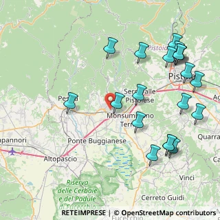 Mappa 51016 Montecatini Terme PT, Italia (10.3675)