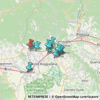 Mappa 51016 Montecatini Terme PT, Italia (4.56857)
