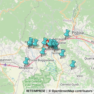 Mappa 51016 Montecatini Terme PT, Italia (5.13571)