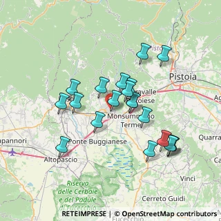 Mappa 51016 Montecatini Terme PT, Italia (6.753)