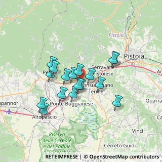 Mappa 51016 Montecatini Terme PT, Italia (5.84353)