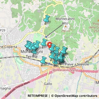 Mappa Piazzale San Pio da Pietralcina, 51016 Montecatini Terme PT, Italia (0.7215)
