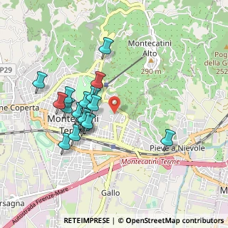 Mappa Piazzale San Pio da Pietralcina, 51016 Montecatini Terme PT, Italia (0.87556)