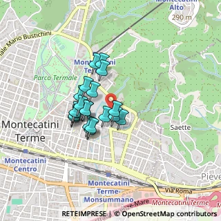 Mappa Piazzale San Pio da Pietralcina, 51016 Montecatini Terme PT, Italia (0.3175)