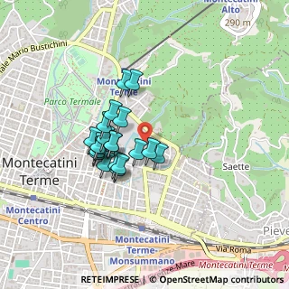 Mappa Piazzale San Pio da Pietralcina, 51016 Montecatini Terme PT, Italia (0.3395)