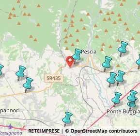 Mappa Via delle Pari, 51017 Pescia PT, Italia (6.27571)