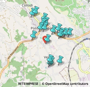 Mappa Via delle Pari, 51017 Pescia PT, Italia (0.801)