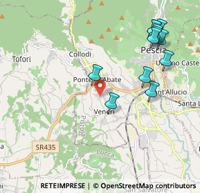 Mappa Via delle Pari, 51017 Pescia PT, Italia (2.33917)