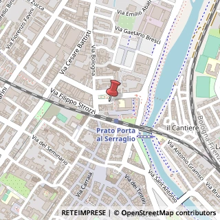 Mappa Piazza Giovanni Ciardi, 30, 59100 Prato, Prato (Toscana)