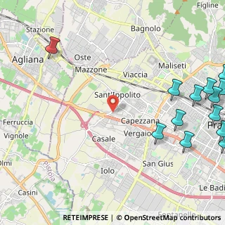 Mappa Via Renzo degli Innocenti, 59100 Galciana PO, Italia (3.50615)