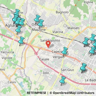Mappa Via Renzo degli Innocenti, 59100 Galciana PO, Italia (3.3965)