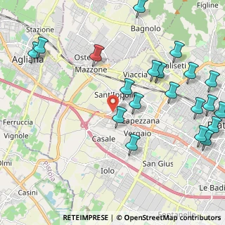 Mappa Via Renzo degli Innocenti, 59100 Galciana PO, Italia (2.779)