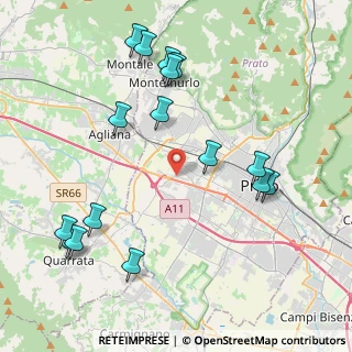 Mappa Via Renzo degli Innocenti, 59100 Galciana PO, Italia (4.85563)