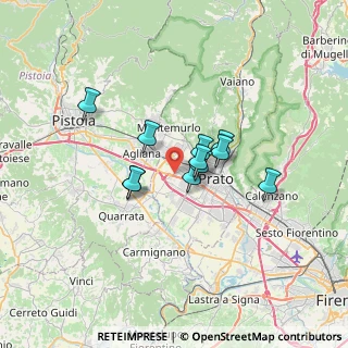 Mappa Via Renzo degli Innocenti, 59100 Galciana PO, Italia (4.77091)
