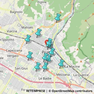 Mappa Piazza Giovanni Ciardi, 59100 Prato PO, Italia (1.63083)