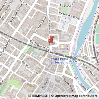 Mappa Piazza Giovanni Ciardi, 3, 59100 Prato, Prato (Toscana)