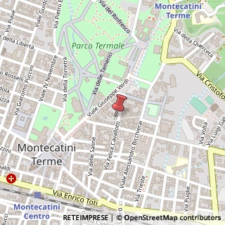 Mappa Via Felice Cavallotti, 131, 51016 Montecatini Terme, Pistoia (Toscana)