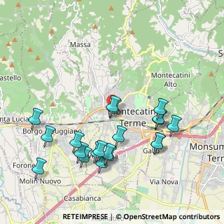 Mappa Via Olimpia, 51016 Montecatini Terme PT, Italia (2.167)