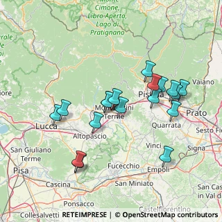 Mappa Via Olimpia, 51016 Montecatini Terme PT, Italia (14.41111)
