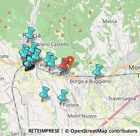 Mappa Via Tamburlana, 51011 Buggiano PT, Italia (2.1185)