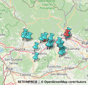 Mappa Via Tamburlana, 51011 Buggiano PT, Italia (11.084)