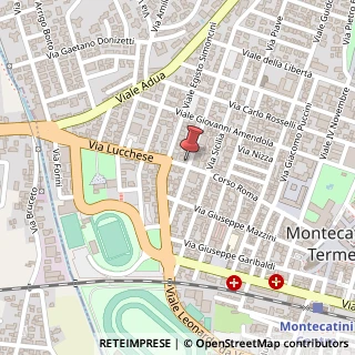 Mappa Corso Roma, 98, 51016 Montecatini Terme, Pistoia (Toscana)