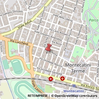 Mappa Viale Ferdinando Martini, 6, 51016 Montecatini Terme, Pistoia (Toscana)