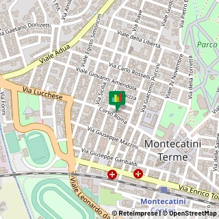 Mappa Corso Roma, 58, 51016 Montecatini Terme, Pistoia (Toscana)