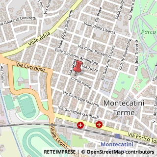 Mappa Corso Roma, 3, 51016 Montecatini Terme, Pistoia (Toscana)