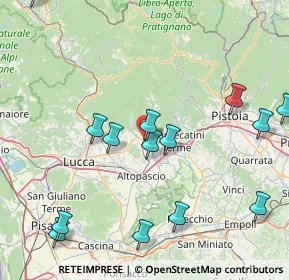 Mappa Via del Castellare, 51017 Pescia PT, Italia (20.13571)