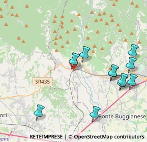 Mappa Via del Castellare, 51017 Pescia PT, Italia (4.75182)