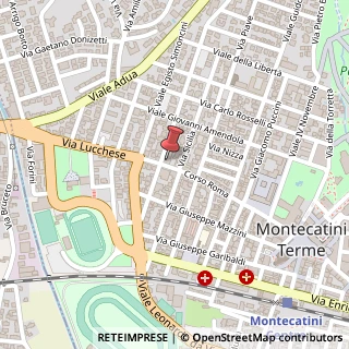 Mappa Corso Roma, 94, 51016 Montecatini Terme, Pistoia (Toscana)