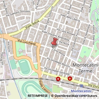 Mappa Corso Roma, 86, 51016 Montecatini Terme, Pistoia (Toscana)