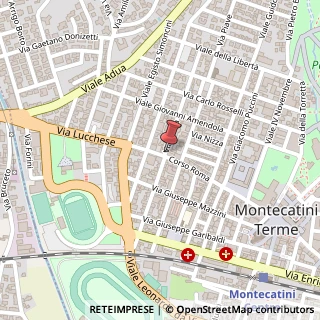 Mappa Corso Roma, 90, 51016 Montecatini Terme, Pistoia (Toscana)