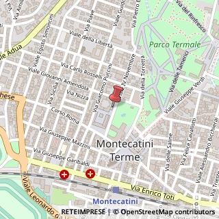 Mappa Viale IV Novembre, 41, 51016 Montecatini Terme, Pistoia (Toscana)