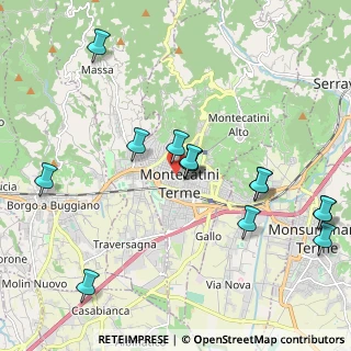 Mappa Via Rossi Aldo, 51016 Montecatini Terme PT, Italia (2.25143)