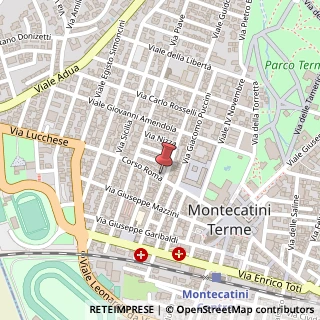 Mappa Corso Roma, 28, 51016 Montecatini Terme, Pistoia (Toscana)