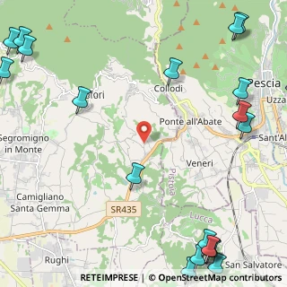 Mappa Via di S. Antonio, 55012 Capannori LU, Italia (3.8305)