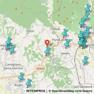 Mappa Via di S. Antonio, 55012 Capannori LU, Italia (3.345)