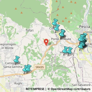 Mappa Via di S. Antonio, 55012 Capannori LU, Italia (2.8075)