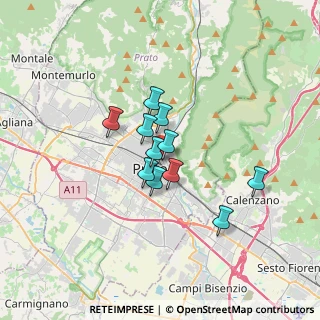 Mappa Via Vincenzo Salvagnoli, 59100 Prato PO, Italia (2.33364)