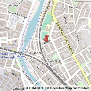 Mappa Via Cesare Balbo,  82, 59100 Prato, Prato (Toscana)